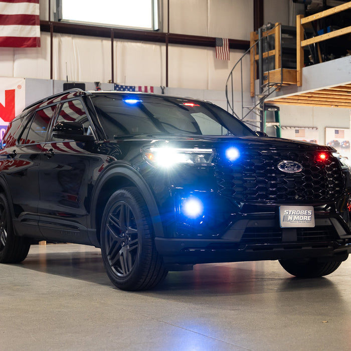 Install LEDs or Strobe Tubes in a Double-Walled Headlight