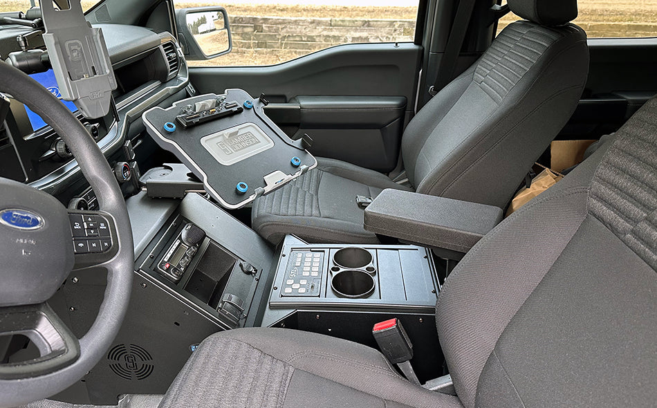 G-J 2021+ Ford F-150 & 2023+ F250-550 Wide-To-Narrow Console Box