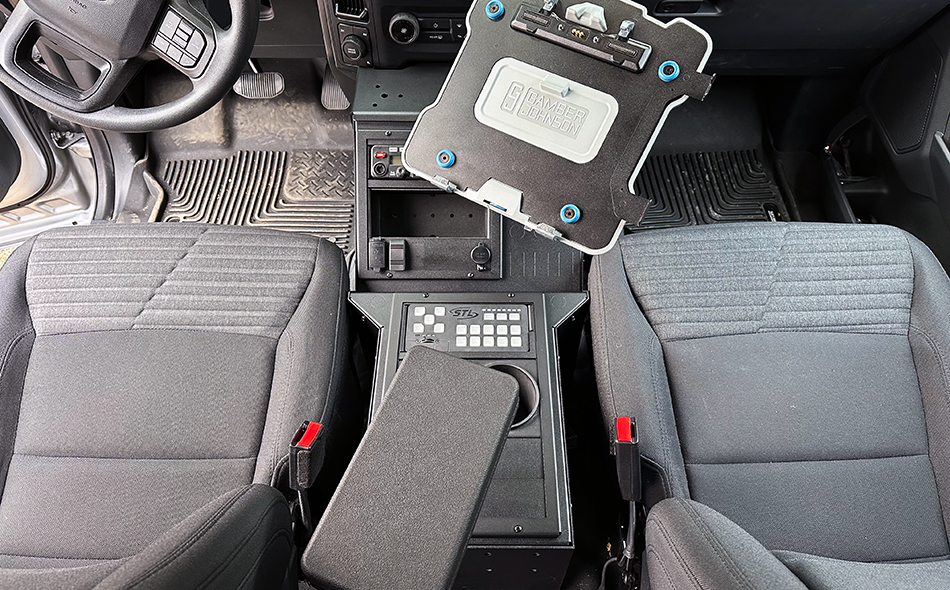 G-J 2021+ Ford F-150 & 2023+ F250-550 Wide-To-Narrow Console Box