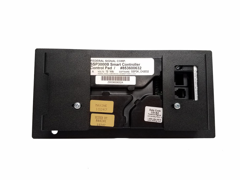G-J Federal Signal Smart Siren / SSP2000 and SSP3000 Smart Controller / Platinum Full Faceplate