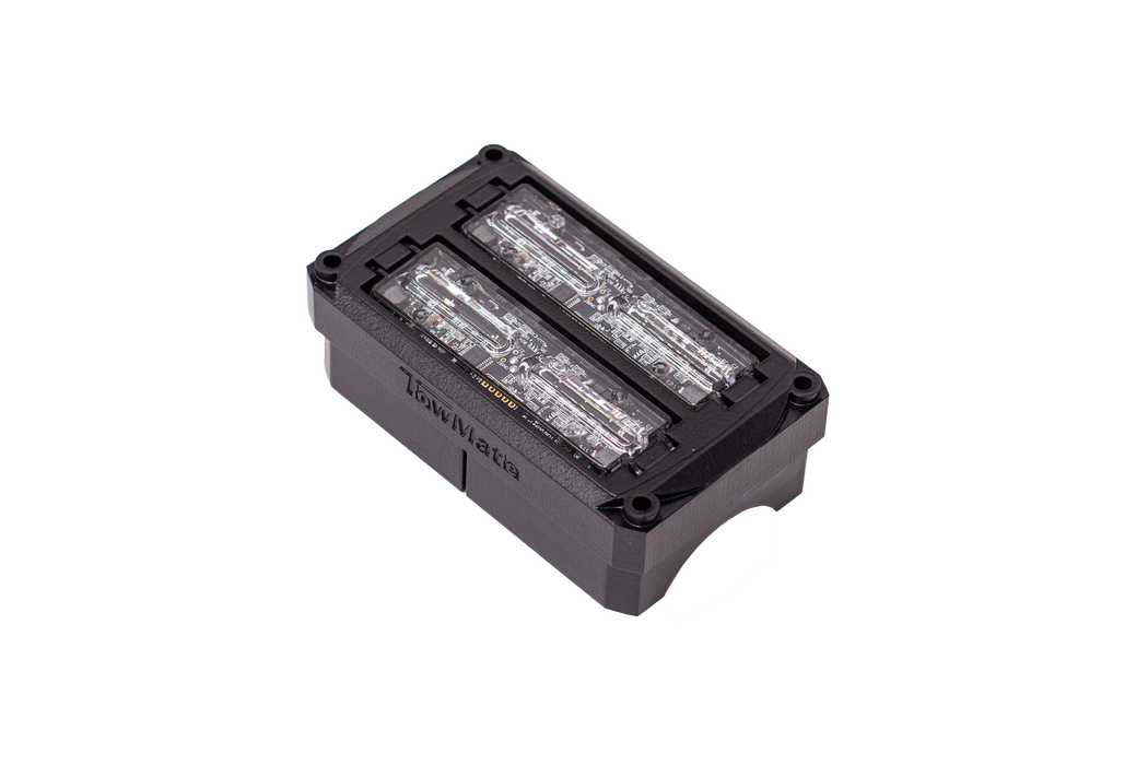 TowMate DUAL Front Push Bumper LED Strobe Assembly