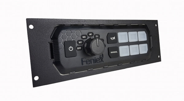 1-Piece Equipment Mounting Bracket, 3″ Mounting Space, Fits Feniex Typhoon C4017