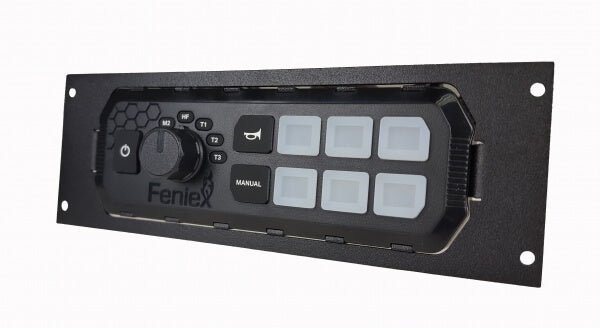 1-Piece Equipment Mounting Bracket, 3″ Mounting Space, Fits Feniex Typhoon C4017