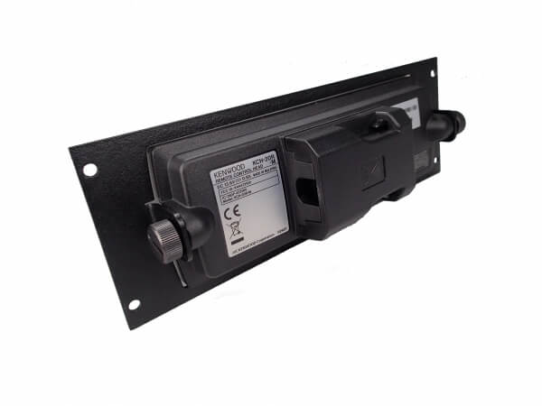 1-Piece Equipment Mounting Bracket, 3″ Mounting Space, Fits Kenwood KCH-20R Remote Radio