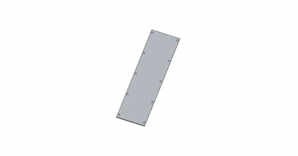 Havis 12″ Filler Plate for Wide VSW Consoles