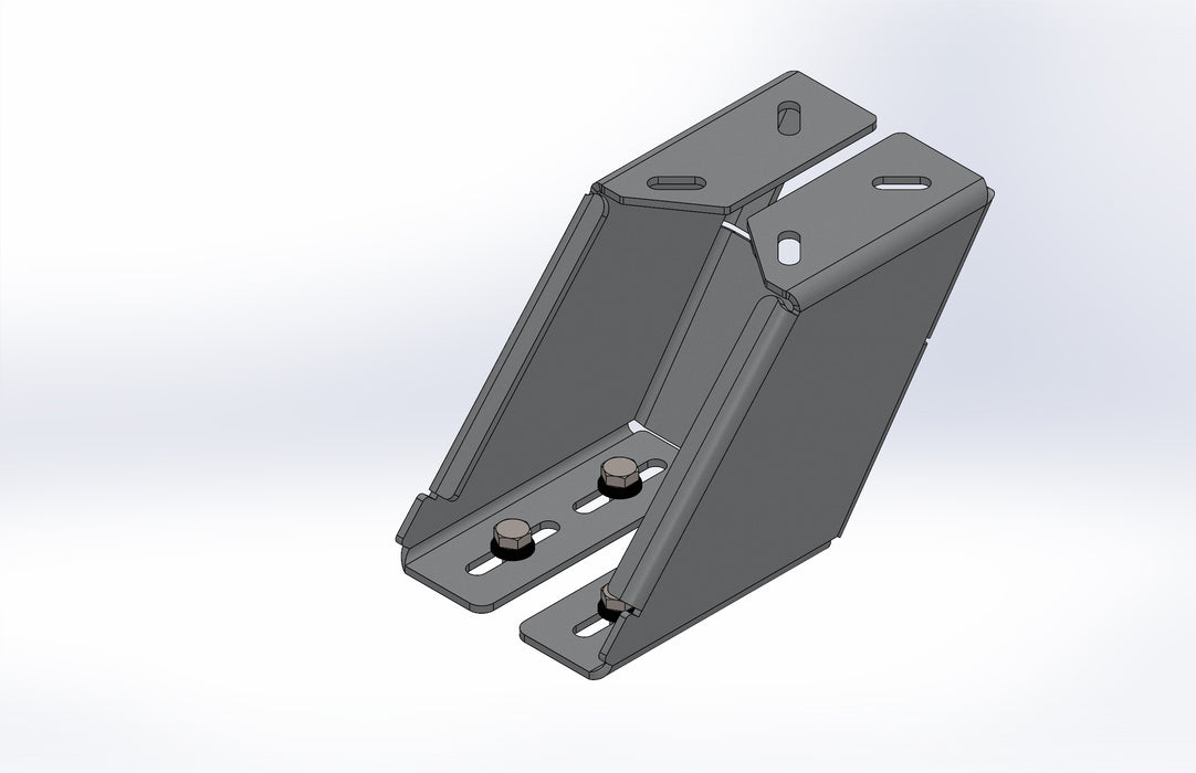 Heavy-Duty Offset Angle Bracket