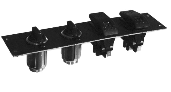 Havis 2 Lighter Plug with 2 Switch Plate - StrobesNMore.com — Strobes N ...