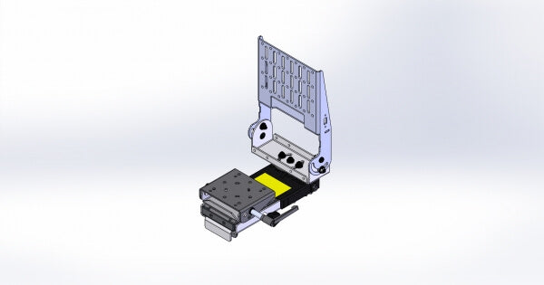 Heavy-Duty Computer Monitor / Keyboard Mount and Motion Device