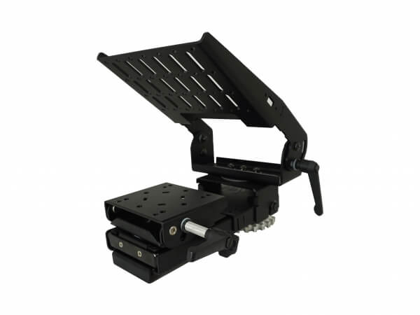 Heavy-Duty Computer Monitor / Keyboard Mount and Motion Device