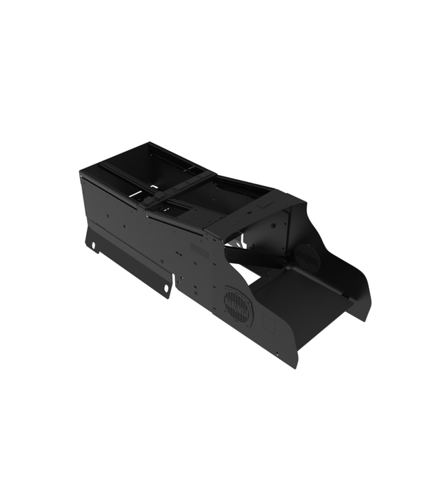 Havis Vehicle-Specific 22″ Wide Angled Console for 2025 Chevrolet Tahoe Police Pursuit Vehicle