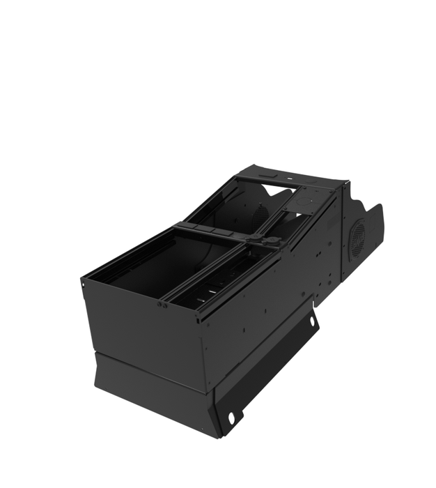 Havis Vehicle-Specific 22″ Wide Angled Console for 2025 Chevrolet Tahoe Police Pursuit Vehicle