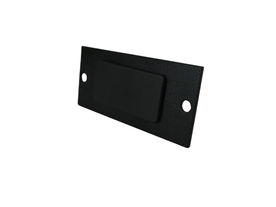 Havis Console Accessory Bracket with 1 Blank for Rectangular Accessories for 3.3″ Section of VSW Consoles