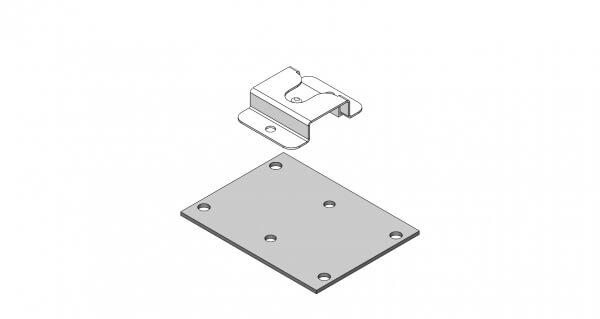 Havis Mic Clip Bracket w/ Mic Clip for Wide VSW Consoles