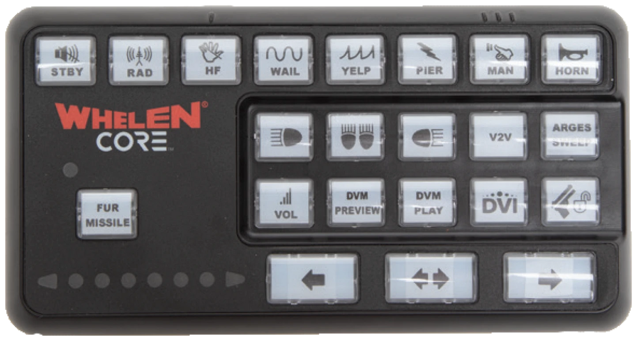 Whelen CenCom Core WeCanX Control Head