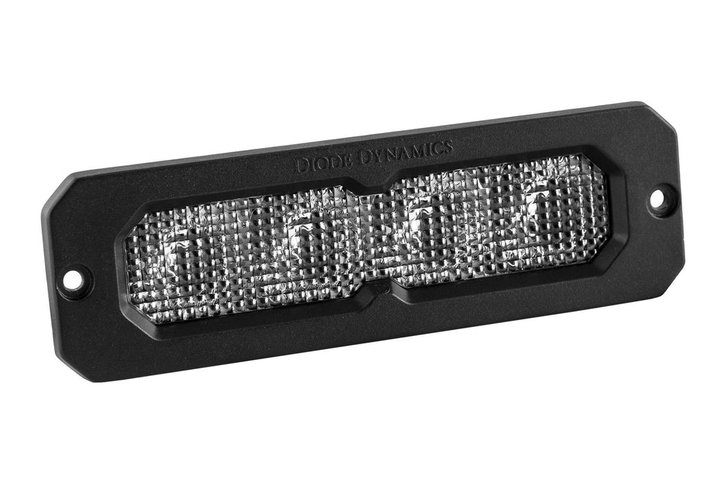 Diode Dynamics SS6 White Flush Mount LED Light Bar (one)