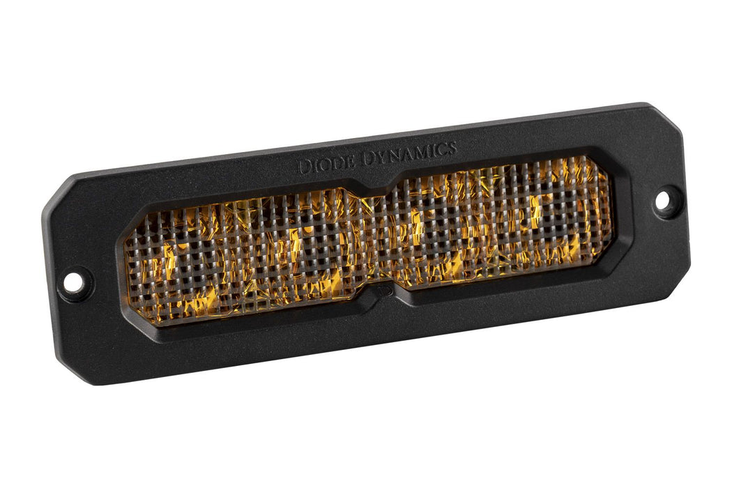 Diode Dynamics SS6 Yellow Flush Mount LED Light Bar (one)