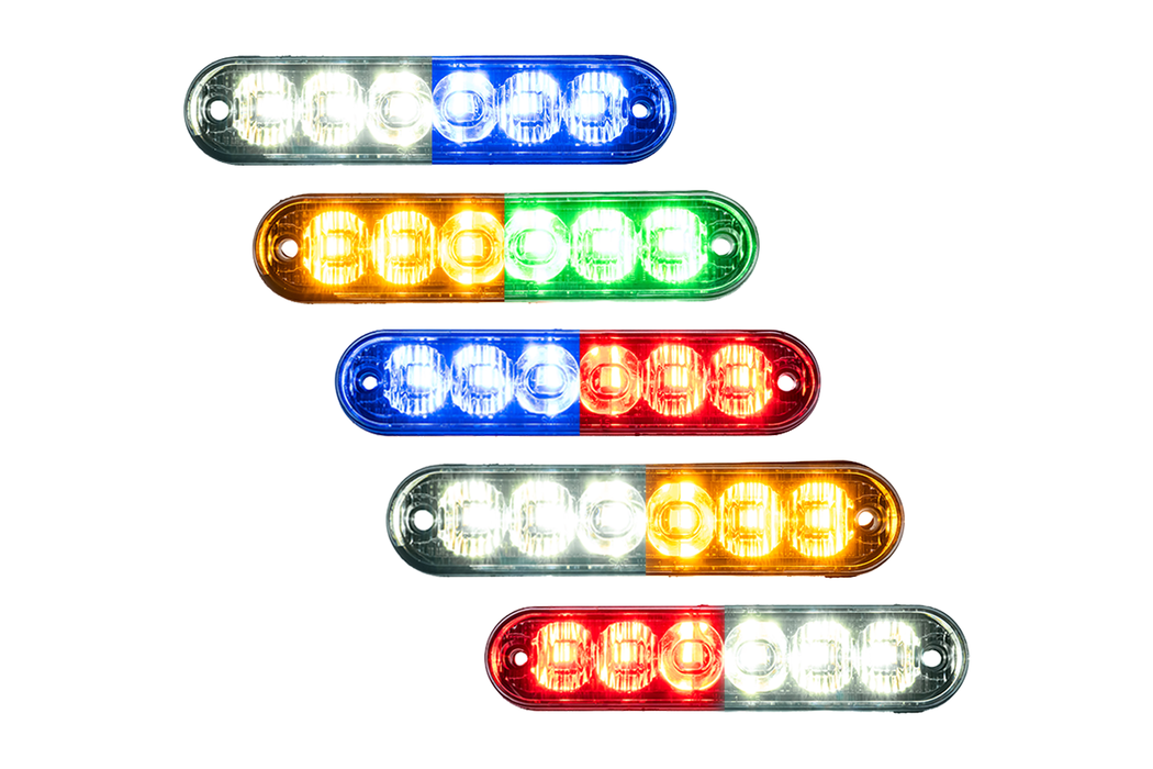 Strobes N’ More E6 SLIM Dual Color Surface Mount Light