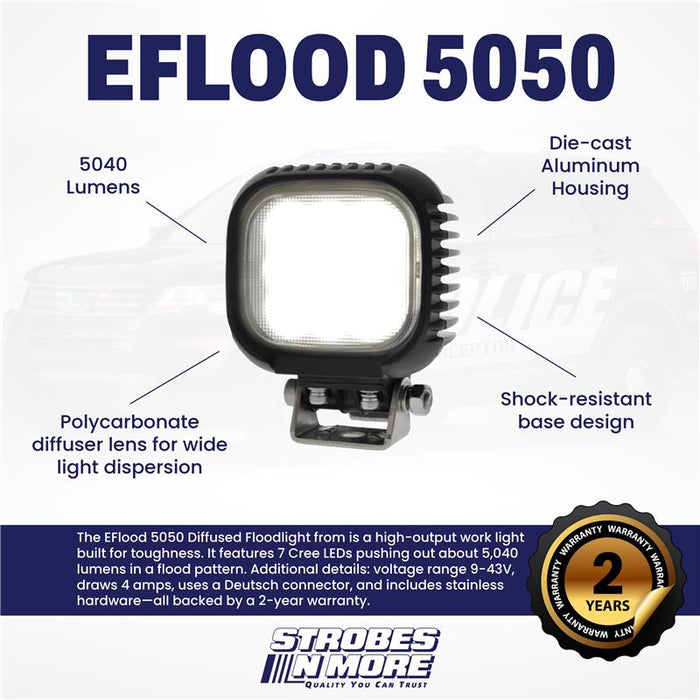 Strobes N' More EFlood 5050 Diffused Floodlight