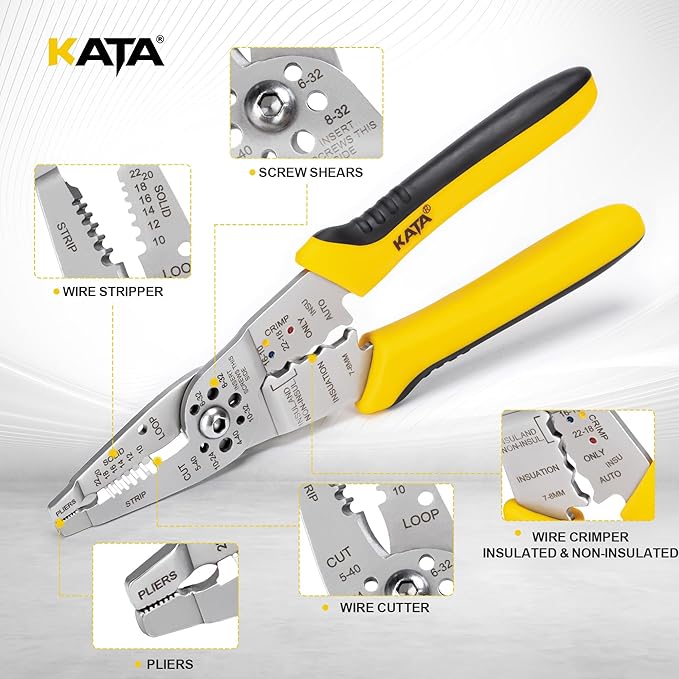 KATA 8-Inch Wire Stripper Tool