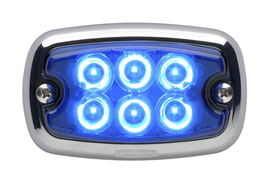 Whelen M2 Super LED Chrome Flange