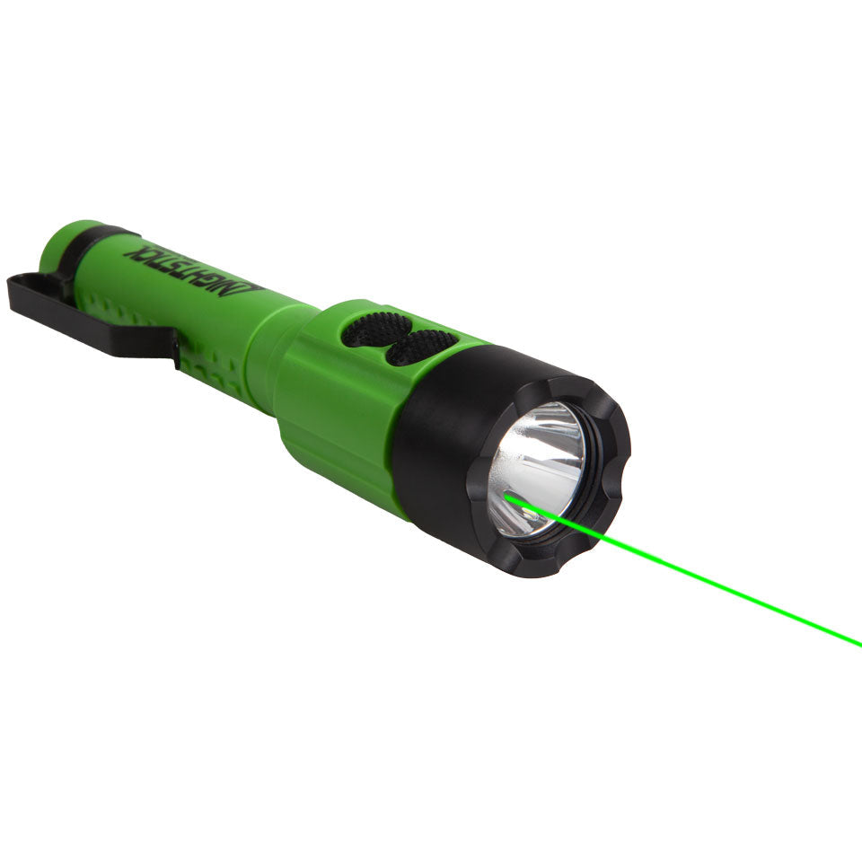 Nitghtstick Flashlight w/Laser — Strobes N' More