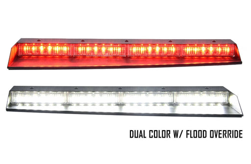 Strobes N' More ILB Dual Color Interior Lightbar in Amber w/ White