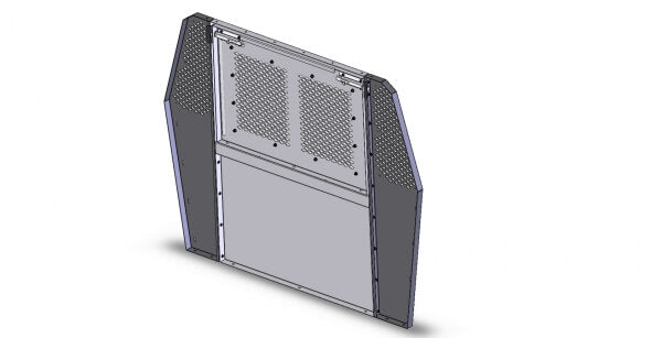 HAVIS Front Partition With Emergency Exit Hatch for Chevrolet Vans ...
