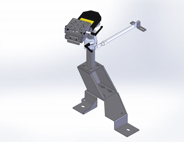 Havis Premium Pedestal Mount Package for 2018-2025 Ford Expedition, 2015-2025 F-150, 2017-2025 F-250, F-350, F-450, F-550 Chassis Cab and 2022-2025 Ford F-150 Lightning