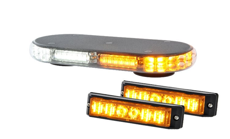 Millennium Mini Lightbar & E6 Surface Mount LED | Strobes N More