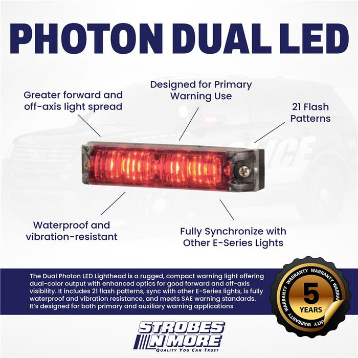 Strobes N' More Photon Dual LED Lighthead