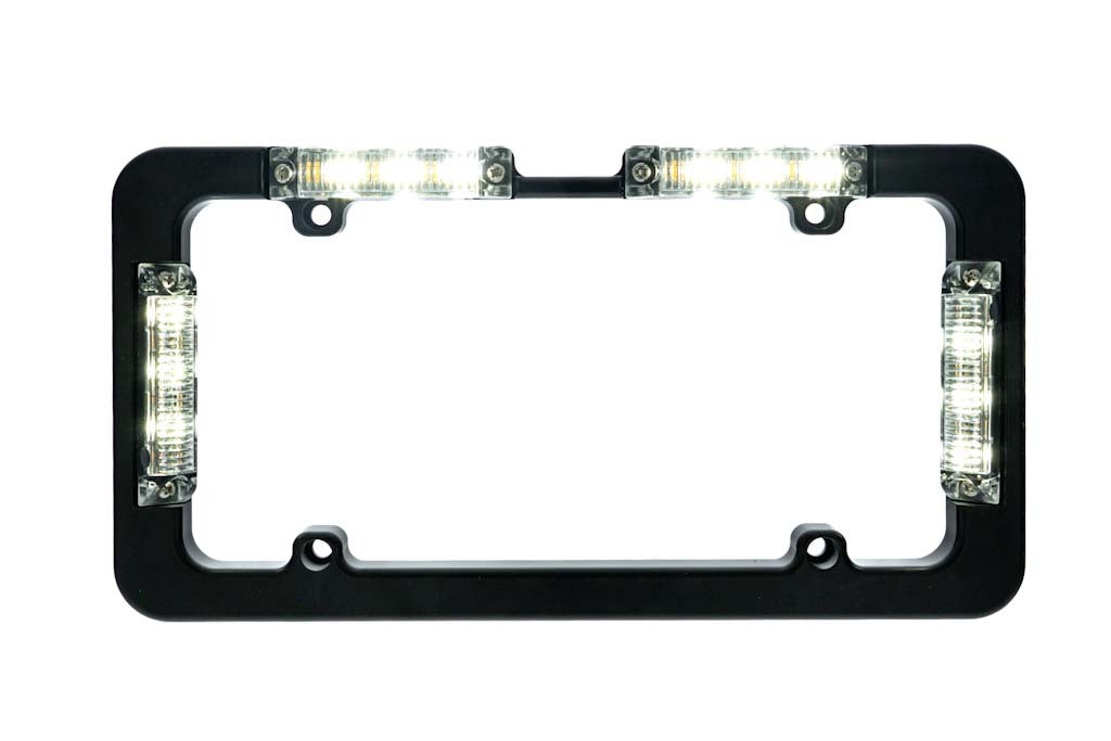 Strobes N' More Pulsar Dual Color LED License Plate Mounted Light