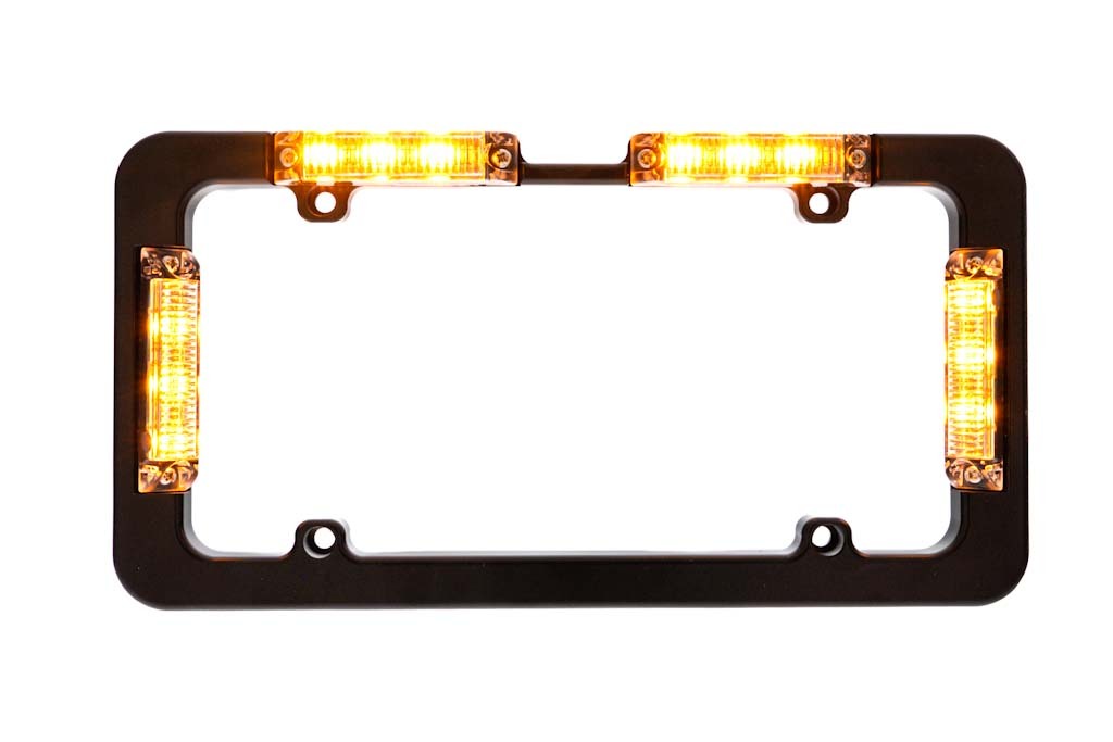 Strobes N' More Pulsar Dual Color LED License Plate Mounted Light