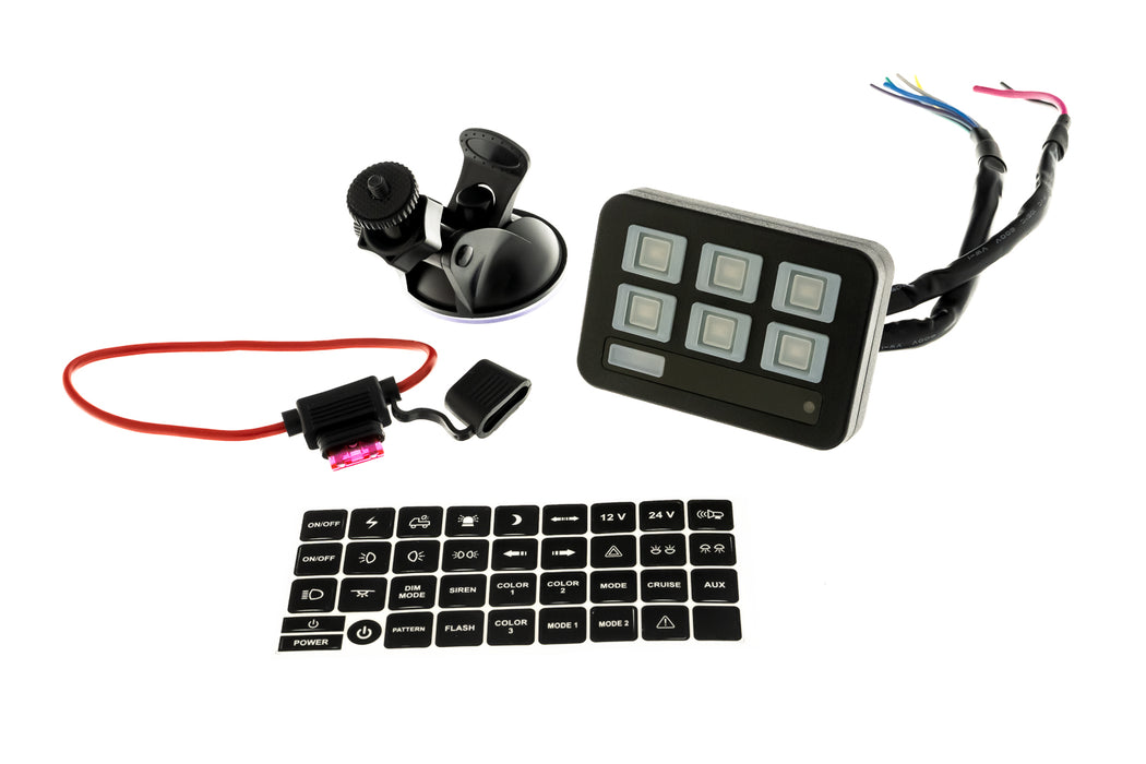 Strobes N' More - TOUCH6 Self-Contained Controller