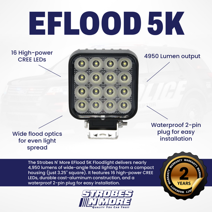 Strobes N' More EFlood 5K Floodlight