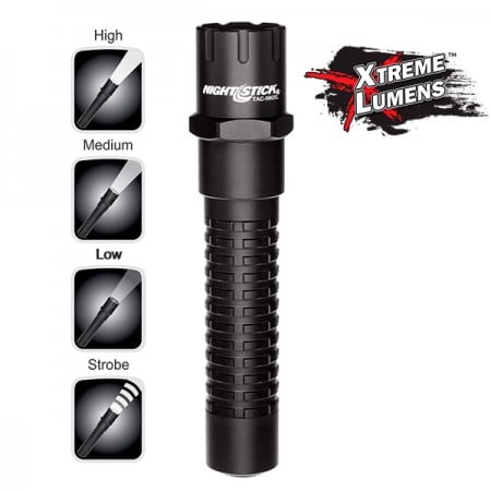 Bayco Rechargeable Xtreme Lumens Metal Multi Function Tactical Flashlight