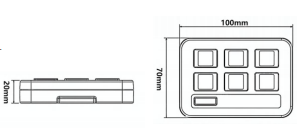 Strobes N' More - TOUCH6 Self-Contained Controller