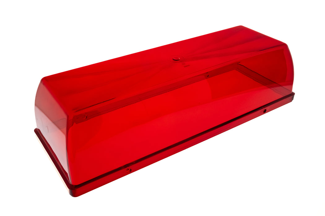 Whelen Responder HD Replacement RED Dome (CLOSEOUT ITEM)