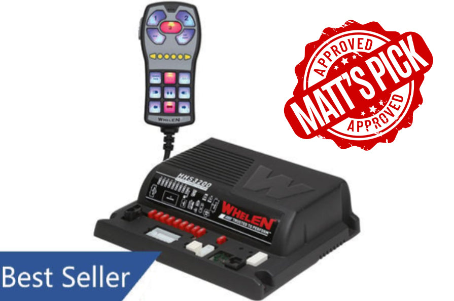 Whelen Siren Amplifier with Hand-Held Controller