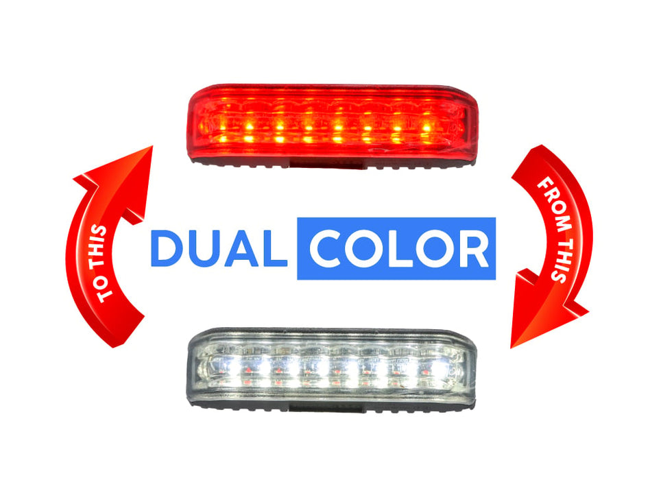 Strobes N' More Dual & Trio Color X8 LED Lighthead