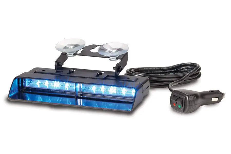 Federal Signal Warning Light, Strobe Tube, Blue, 120VAC