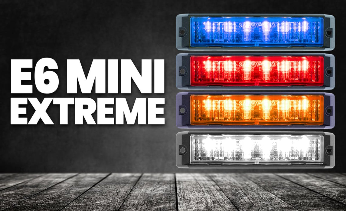 Strobes N' More E6 Mini Extreme Dual LED Lighthead