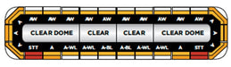 Federal Signal 61" Allegiant with Work and Bed Lights