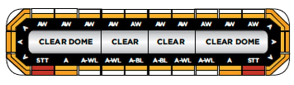 Federal Signal 61" Allegiant with Work and Bed Lights