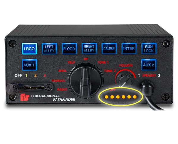 Federal Signal Pattern Device Federal Signal Pathfinder Siren & Light Controller - StrobesNMore.com ...