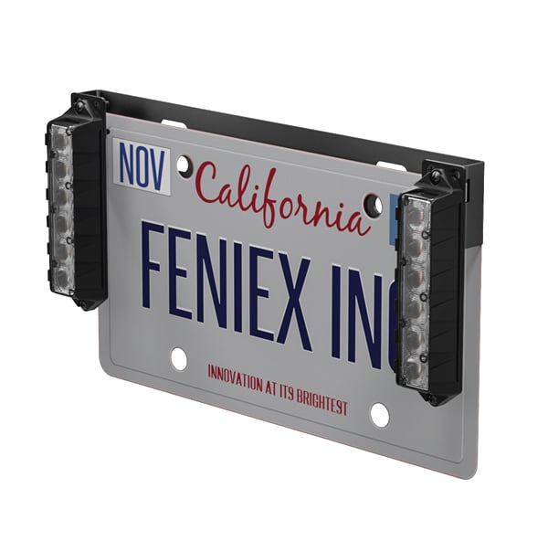 Feniex Fusion License Plate Bracket