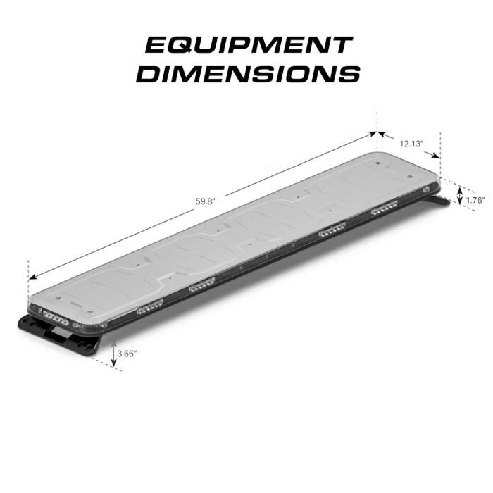 Feniex Fusion-A 60” Tow Lightbar Package