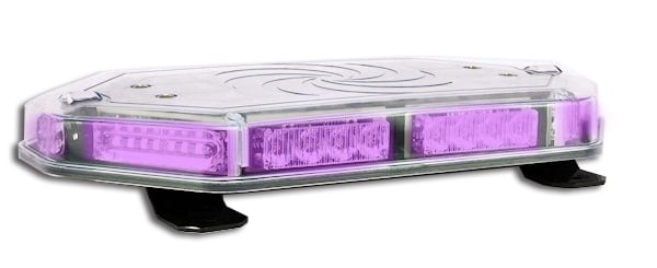 Strobes N' More Galaxy Elite LED Mini Lightbar with Permanent Mount