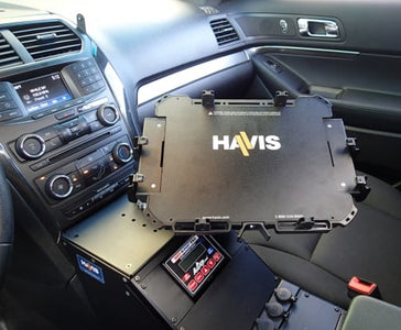 Havis Universal Rugged Laptop Cradles - StrobesNMore.com — Strobes N' More