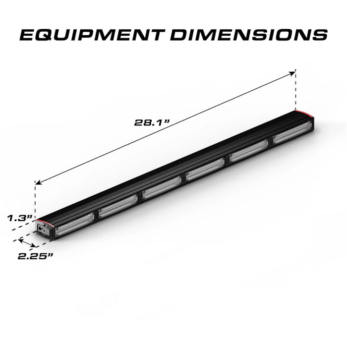 Feniex Quantum® 2.0 600 5 Color LED Stick — Strobes N' More Feniex Quantum® 2.0 600 5 Color LED Stick — Strobes N' More