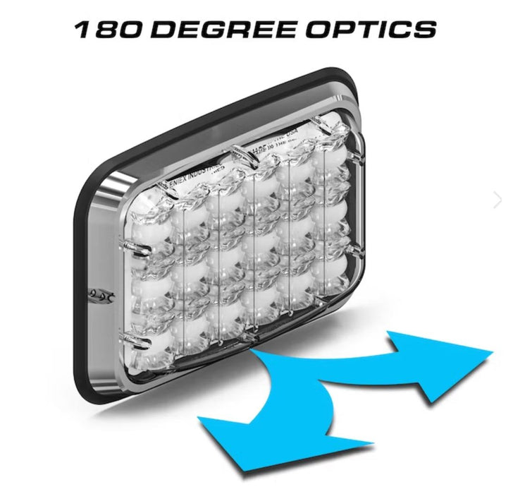 Feniex Reverse Lux 6x4" LED | Strobes N More